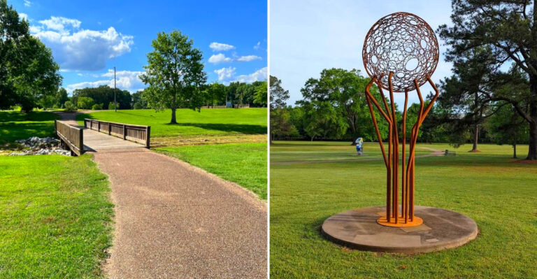 This Mississippi Trail Hides Up To 20 Rotating Sculptures Right In The Woods