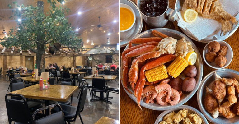 This Mississippi Buffet Serves Mountains Of Catfish But The Crowds Thin Out After Dark