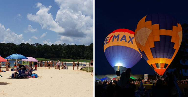 This Sandy Georgia Lake Beach Brings Coastal Vibes Without Leaving The State