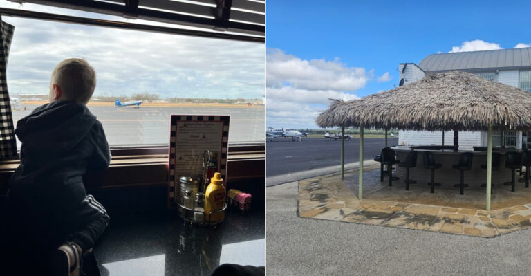 Watch Planes Land While Enjoying Old-School Breakfast At This Texas Diner