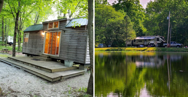 This Massive New Jersey Campground Has Swimming, Hiking, And Enough Fun For A Whole Weekend