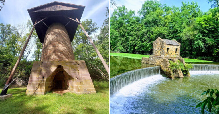 8 Historic New Jersey Hikes Where You Can Discover Forgotten 1800s Mills Mansions And Abandoned Ruins
