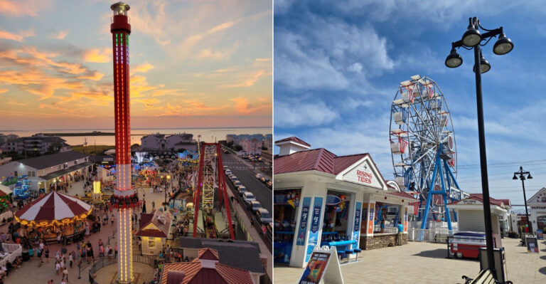 New Jersey’s Beachfront Amusement Park Lets You Enter For Free And Choose Your Own Rides