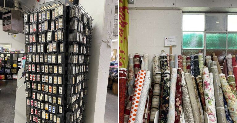 This California Fabric Warehouse Is Packed With Rare Prints And Endless Rolls Of Beautiful Fabric