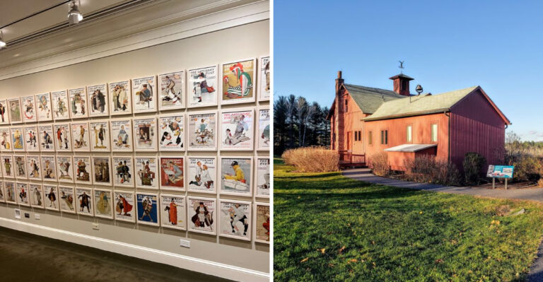America’s Only Museum Devoted Entirely To Norman Rockwell’s Originals Sits In A Quiet Massachusetts Town