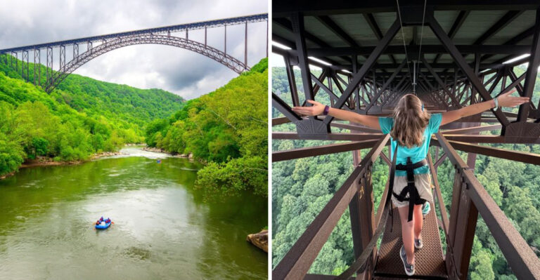 This Sky-High West Virginia Bridge Is A Must-Drive For Anyone Who Loves A Thrill