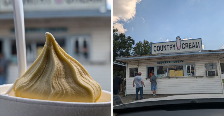 This Louisiana Ice Cream Stand Only Takes Cash And Draws Crowds For Hours