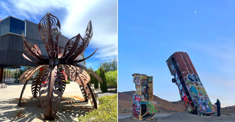 7 Outdoor Nevada Art Attractions Showcasing Sculptures Unusual Enough To See For Yourself This Season