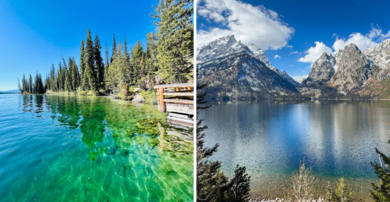This Wyoming Alpine Lake Remains Ice-Cold Through The Middle Of August