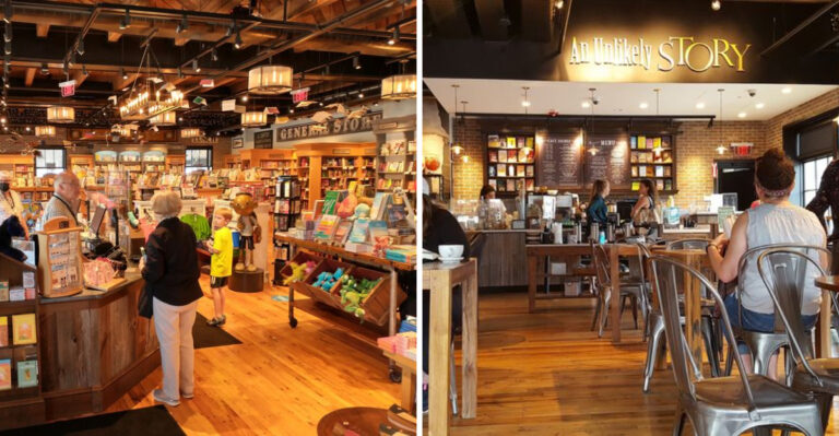 This Massachusetts Bookstore With A Cozy Cafe Is The Kind Of Spot Local Book Lovers Dream About