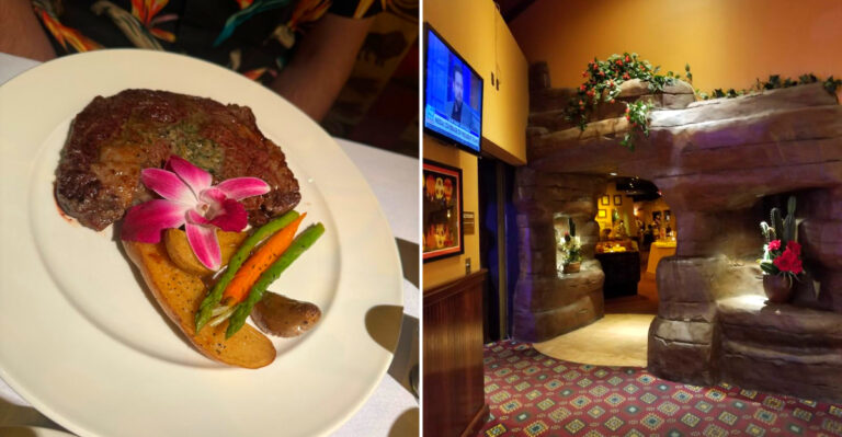 This Unassuming Nevada Steakhouse Hides A Surprisingly Upscale Dining Room
