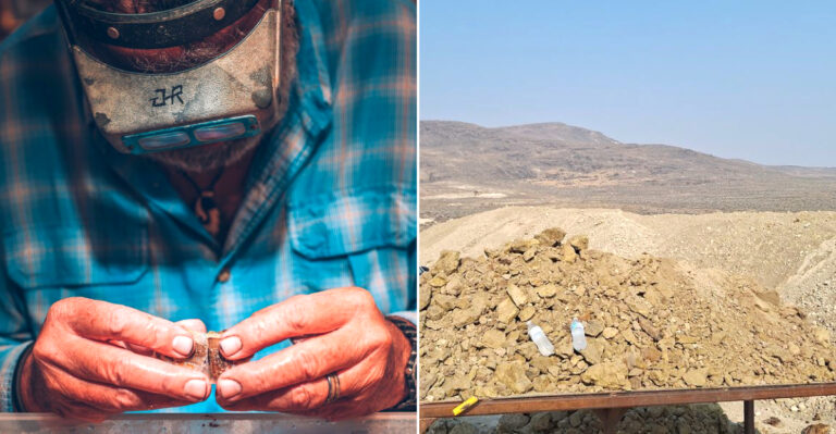 This Old Nevada Mine Turns Rock Piles Into A Treasure Hunt You Can Take Home