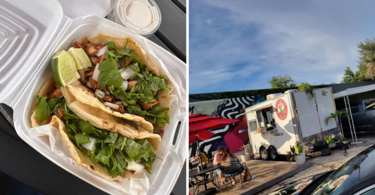 Locals Keep Returning To This Florida Food Truck For Endless Street Tacos