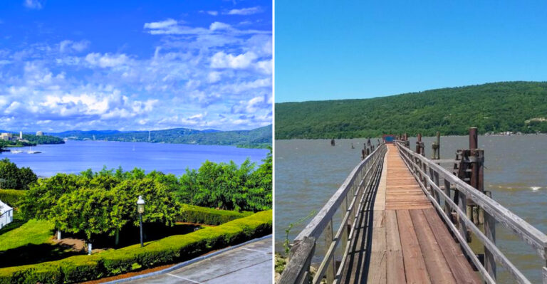 This New York River Town Has A Free Waterfront Trail And Enough Cheap Eats For A Full Day Out