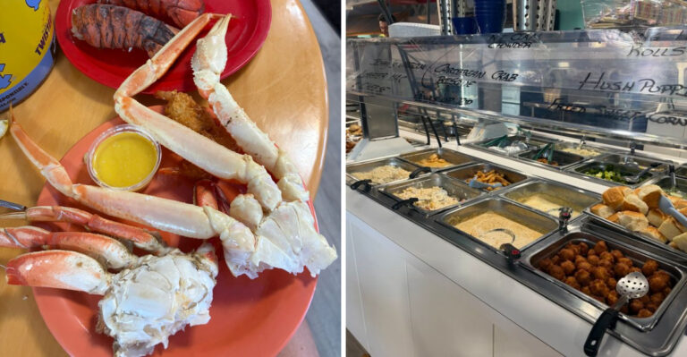 Locals Keep Returning To This North Carolina Seafood Buffet For Endless Crab Legs