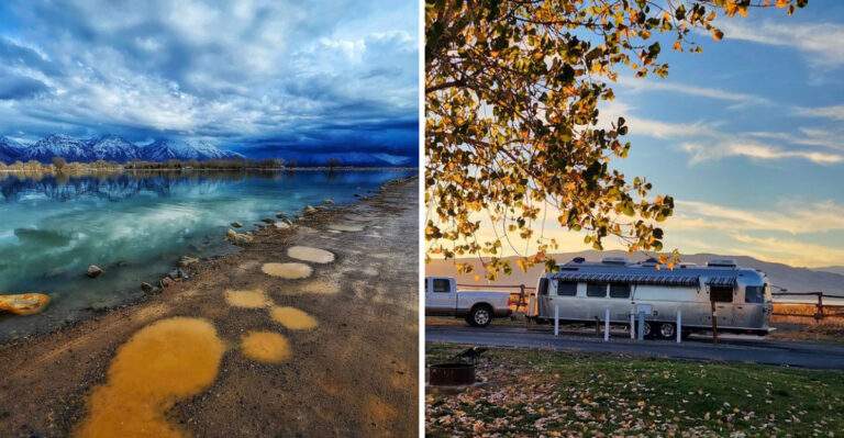 Pelicans, Rainbow Trout, And 11,000 Years Of History Await At This Utah Lake Park