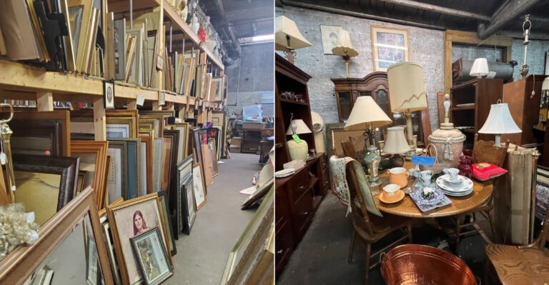 This Massive North Carolina Secondhand Warehouse Has Shoppers Coming Back For Hidden Deals