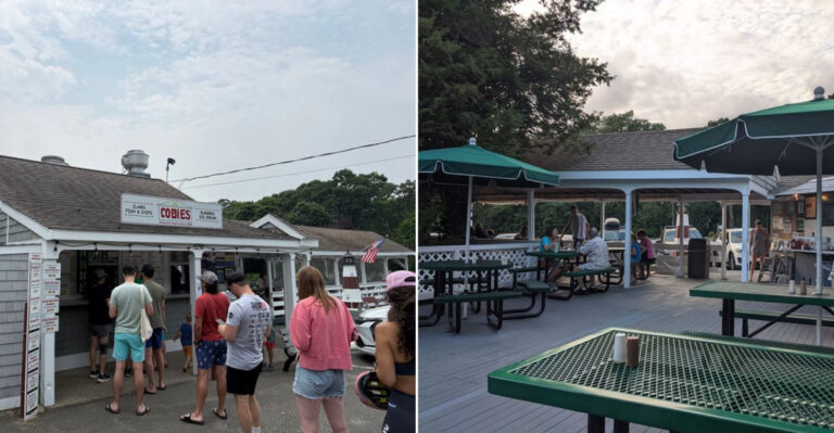 The Massachusetts Seafood Shack Everyone Loves After A Long Beach Day