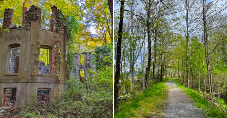 8 Trails In Upstate New York With Abandoned Ruins Hiding In The Woods