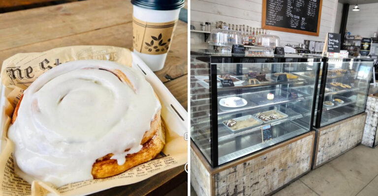 People Drive Across Texas For The Massive Cinnamon Rolls At This Small-Town Bakery