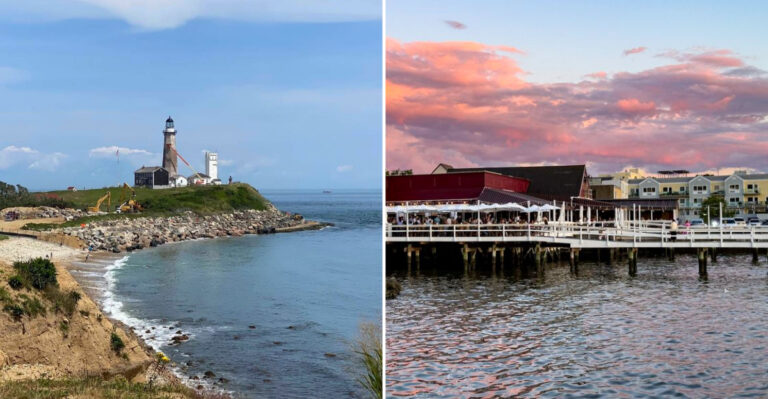 10 New York Beach Towns Where The Train Station Is Less Than A Mile From The Water