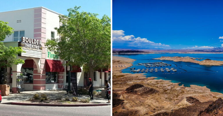 Main Street In This Small Nevada Lake Town Has Barely Changed In Six Decades