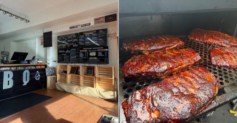 This Massachusetts Smokehouse Serves A Feast So Big It Barely Fits The Table