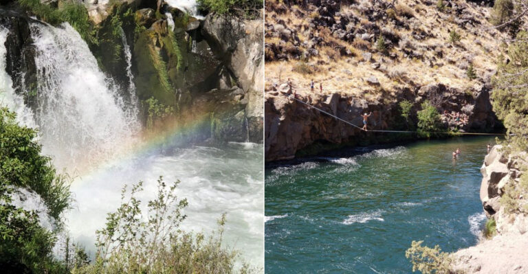 This Oregon Waterfall Hike Leads Straight To A Perfect Cooling Off Spot