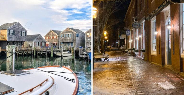This Massachusetts Seaport Has Cobblestone Streets And Looks Like The 1840s Never Ended
