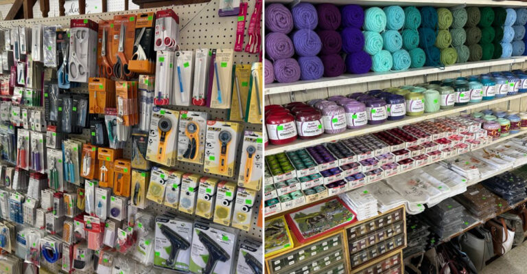 This Cash-Only Pennsylvania Quilt Shop Is Packed With Fabric And Keeps Drawing Long Lines