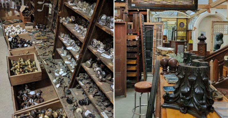 This New Hampshire Antique Shop Is Packed With Stunning Architectural Treasures