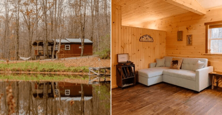 This Adults-Only New York Campground Has Cozy Cabins, Fire Pits, And No Kids Allowed