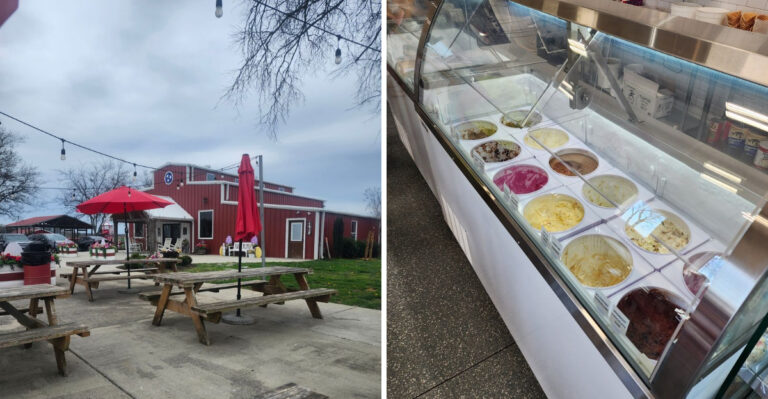 This Tennessee Creamery Was Built By A California Dairy Family And Serves More Than 100 Ice Cream Flavors