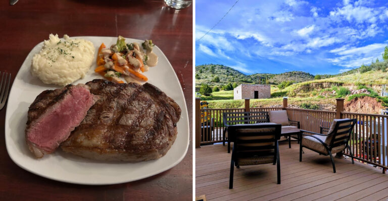 This Wyoming Steakhouse’s Ribeye Is Worth Braving Winter Roads For