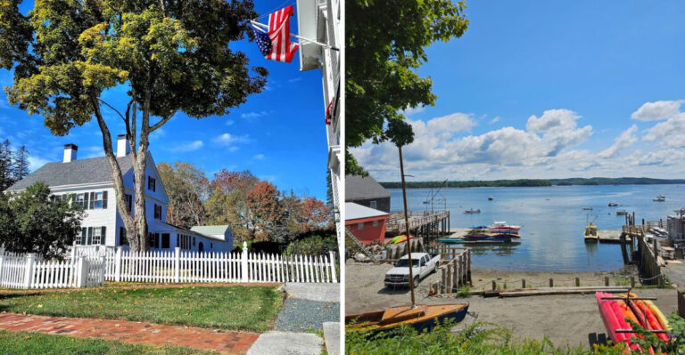 This Charming Maine Village Looks Like It Belongs In A Hallmark Movie