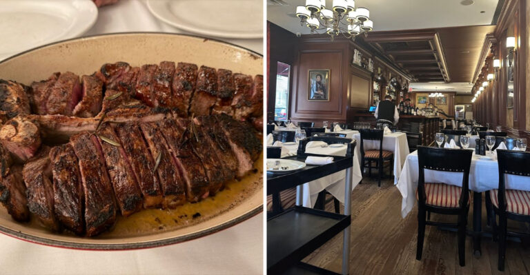 This New York Steakhouse Looks Closed From The Outside But Is Always Packed Inside