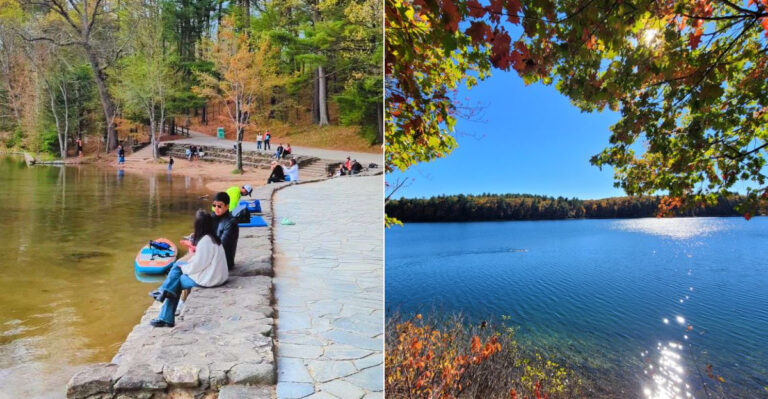 Locals Say This Massachusetts Swimming Hole Is Perfect For Late Summer