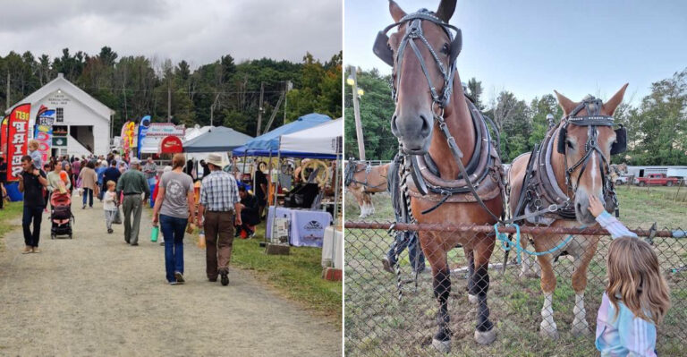 This Quiet Massachusetts Town Hosts A Late Summer Fair Worth The Drive