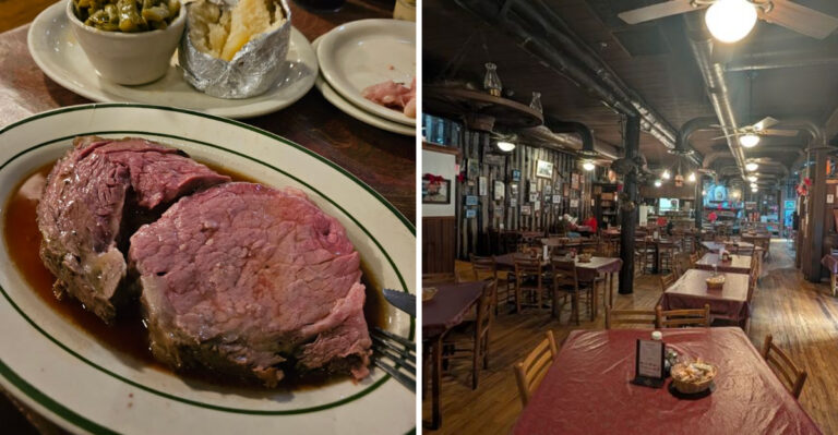 This Old-Fashioned Tennessee Steakhouse Serves Prime Rib Worth Every Mile Of The Drive
