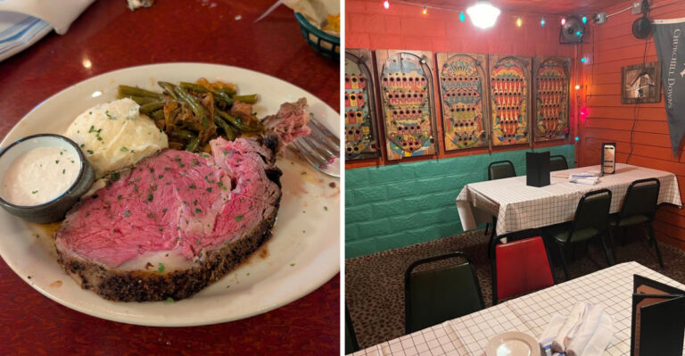 This Indiana Restaurant Serves A Massive 16-Oz Prime Rib Dinner Worth The Drive