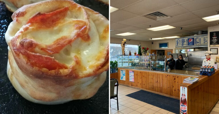 This Old-School New York Pizzeria Has Garlic Knots People Wait All Week To Eat