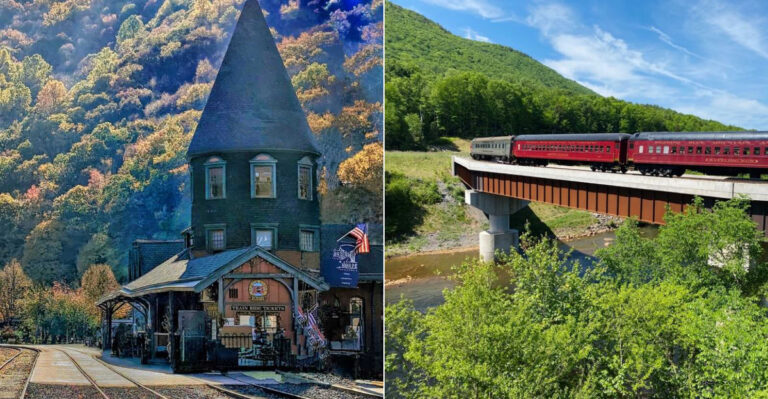 This Scenic Pennsylvania Train Ride Makes The Journey The Best Part Of The Trip