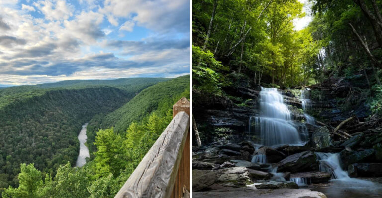 The Pennsylvania Day Trip That Delivers A Waterfall, A Diner, And A Scenic Drive