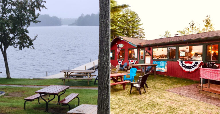 Hidden Deep In The Wisconsin Pines Is A Waterfront Restaurant Made For Slowing Down