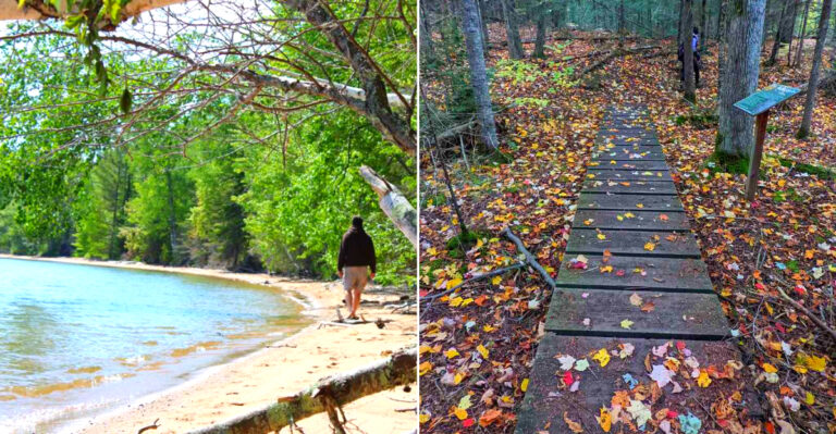 This Quiet Wisconsin Trail Near Bayfield Leads To A Wild Lake Superior Shoreline