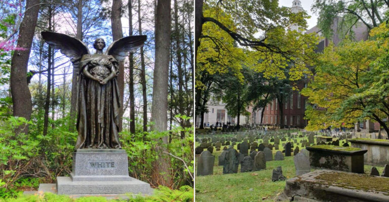 9 Massachusetts Cemeteries Surrounded By Eerie Legends And Ghost Stories, Locals Swear Are Too Creepy To Visit Alone
