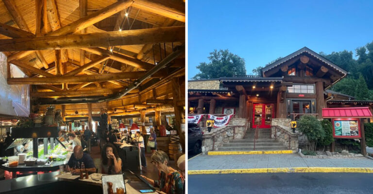 This Tennessee Mountain Lodge Restaurant Serves Steaks, Trout, And Southern Favorites