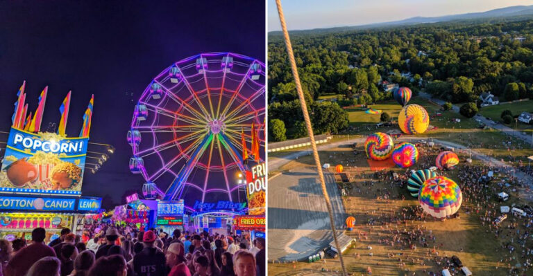 This 180-Year-Old New York County Fair Still Draws Crowds With Racing Pigs And Free Milkshakes