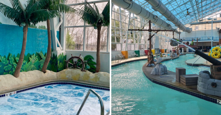 This Indiana Indoor Water Park Offers A Warm Escape From Winter Cabin Fever