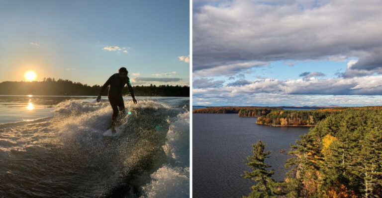 This Once Quiet Maine Lake Has Suddenly Become Caught Up In Controversy